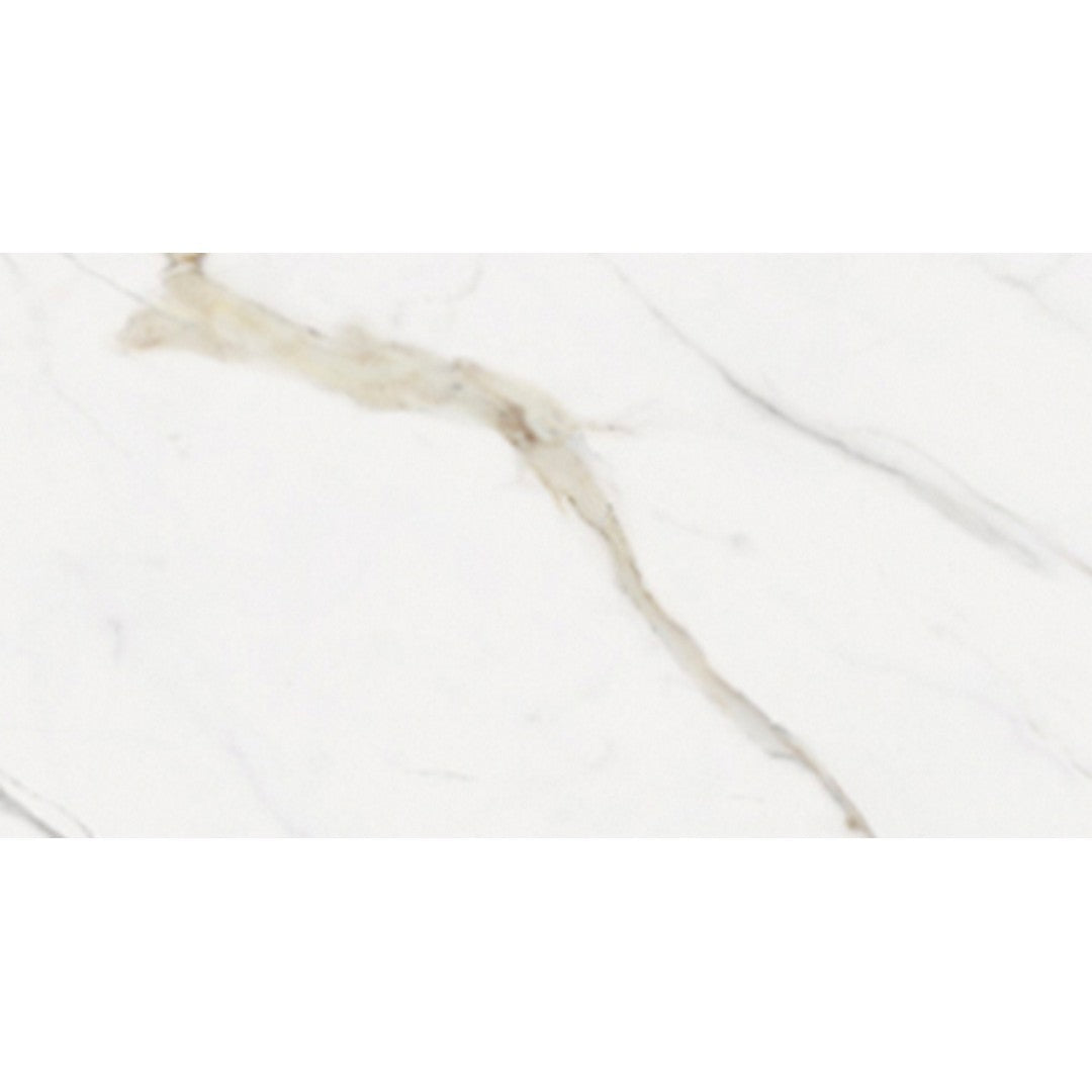 Kertiles 24" x 48" Calacatta Gold Rectified Polished Porcelain Tile