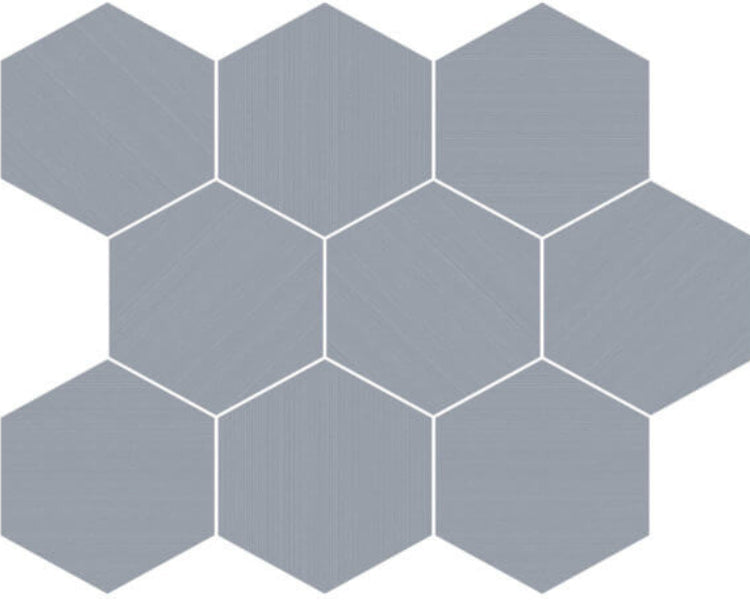 Happy Floors Neostile 2.0 11.5" x 14" Natural Hexagon Mosaic