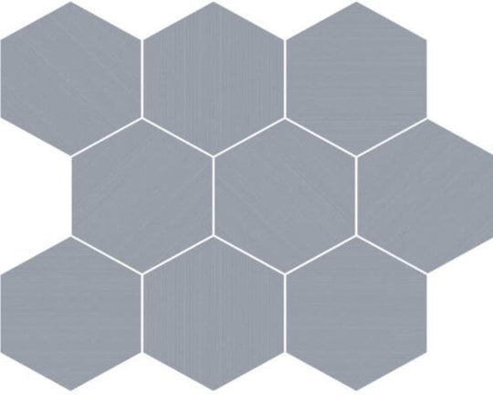 Happy Floors Neostile 2.0 11.5" x 14" Natural Hexagon Mosaic