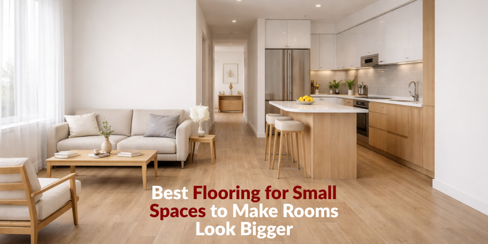 Best Flooring for Small Spaces to Make Rooms Look Bigger