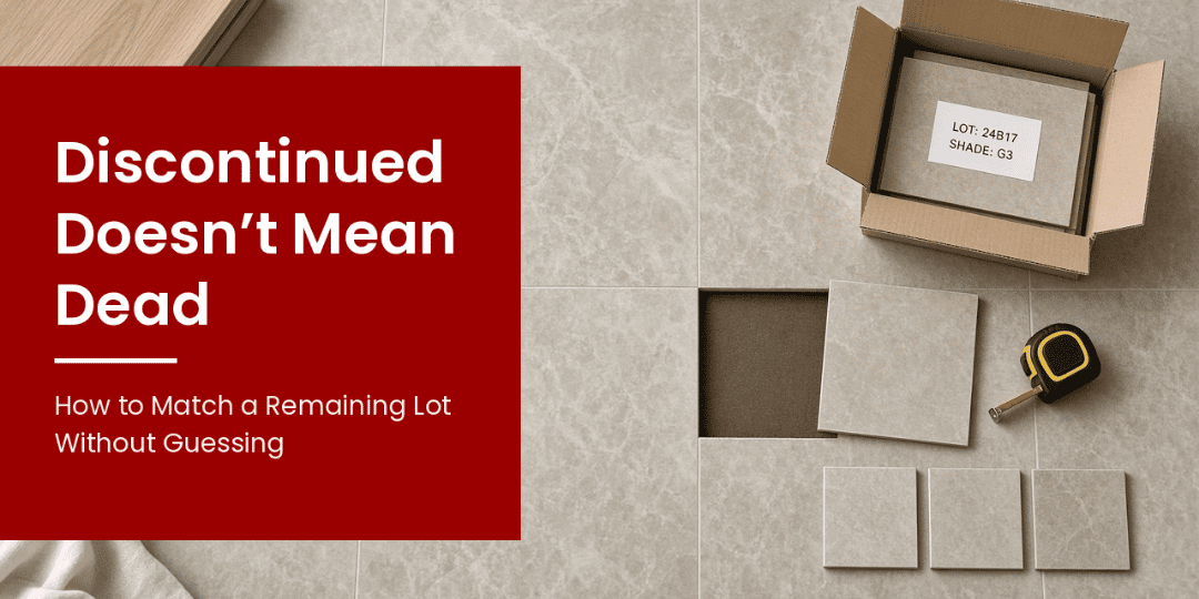Discontinued Doesn’t Mean Dead: How to Match a Remaining Lot Without Guessing
