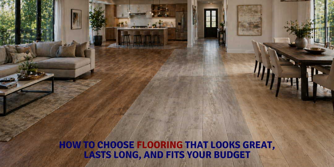 How to Choose Flooring That Looks Great, Lasts Long, and Fits Your Budget