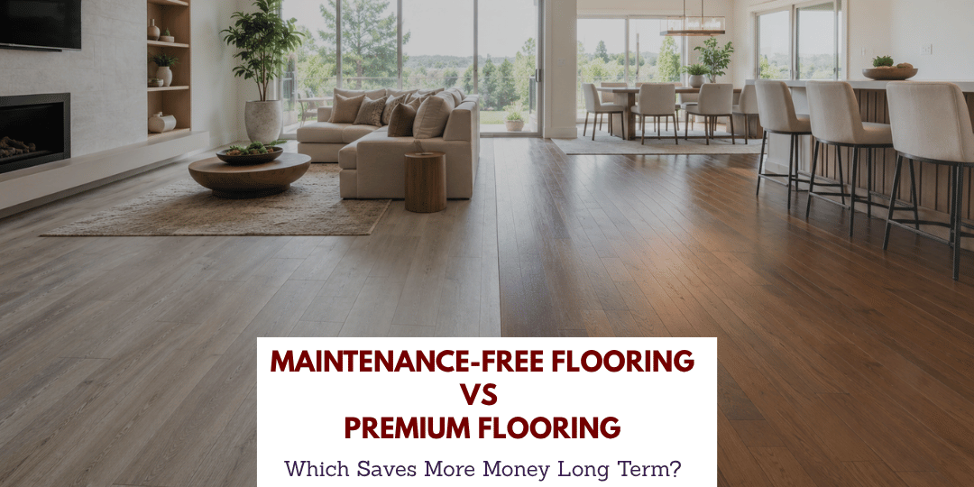 Maintenance-Free Flooring vs Premium Flooring: Which Saves More Money Long Term?