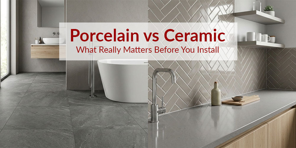 Porcelain vs Ceramic: What Really Matters Before You Install