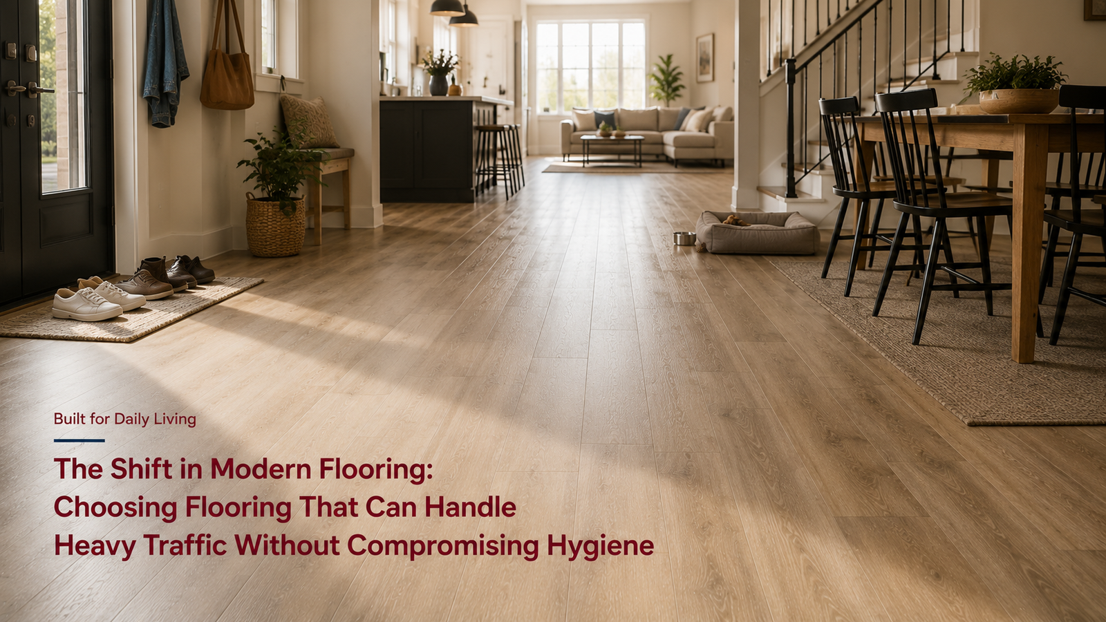 The Shift in Modern Flooring: Choosing Flooring That Can Handle Heavy Traffic Without Compromising Hygiene