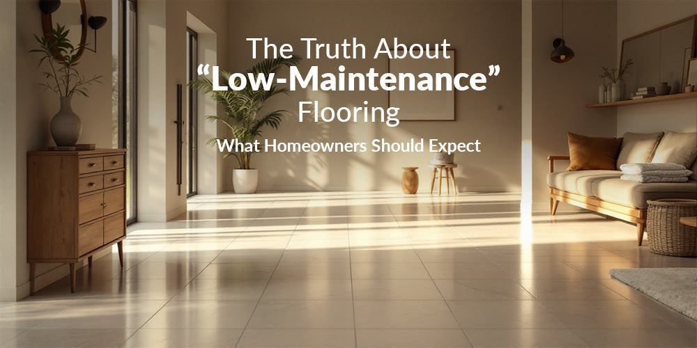 The Truth About “Low-Maintenance” Flooring: What Homeowners Should Expect