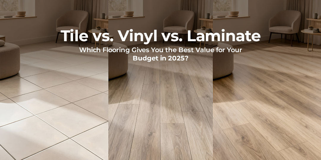 Tile vs Vinyl vs Laminate: Best Budget Flooring Guide 2025