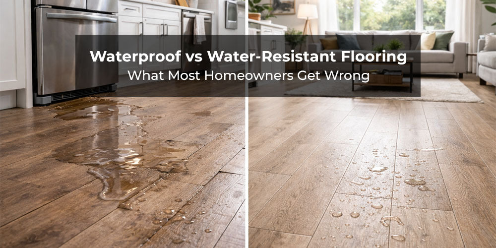 Waterproof vs Water-Resistant Flooring: What Most Homeowners Get Wrong