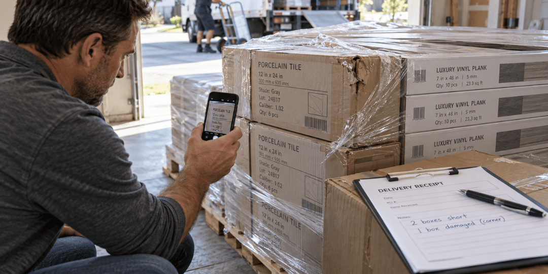 What Should You Check the Moment Your Flooring Order Arrives?