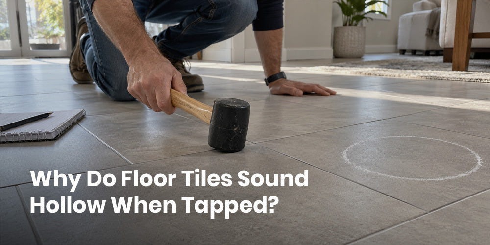 Why Do Floor Tiles Sound Hollow When Tapped?