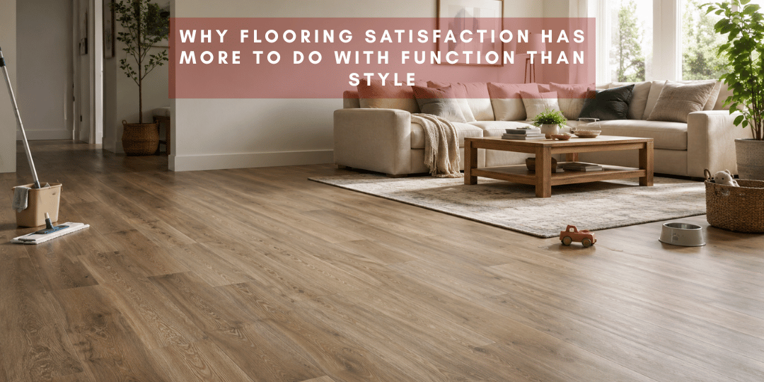 Why Flooring Satisfaction Has More to Do With Function Than Style
