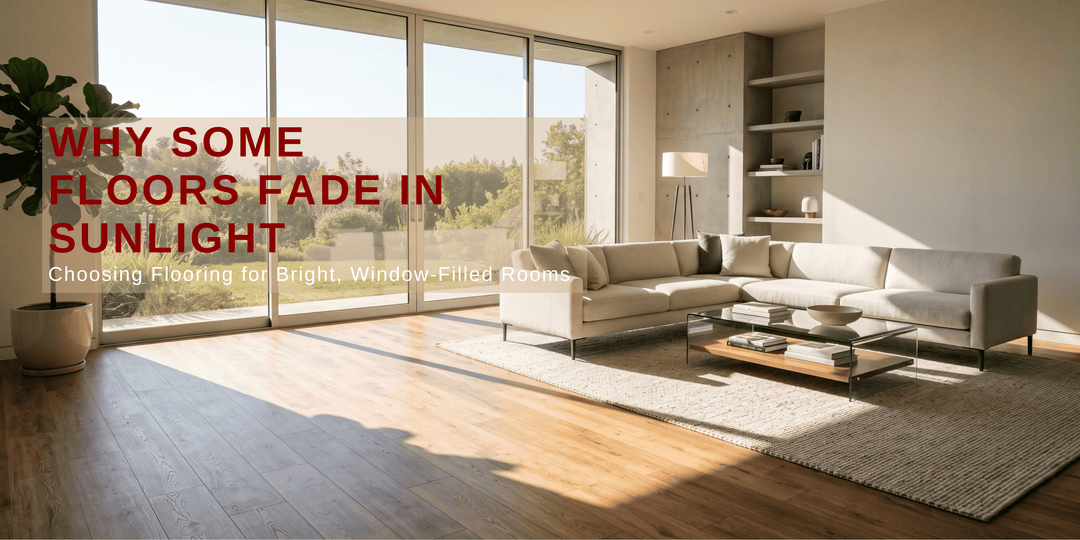 Why Some Floors Fade in Sunlight: Choosing Flooring for Bright, Window-Filled Rooms