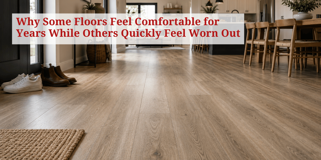 Why Some Floors Feel Comfortable for Years While Others Quickly Feel Worn Out