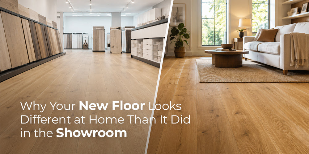 Why Your New Floor Looks Different at Home Than It Did in the Showroom