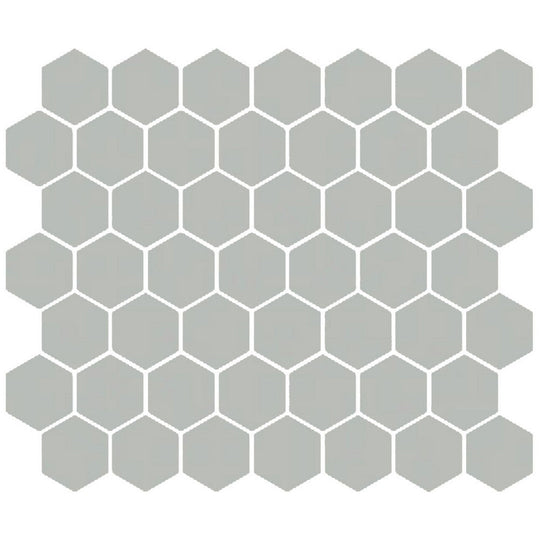 American Olean 10" x 12" Color Story Gloss Ceramic 1.5" Hexagon Mosaic