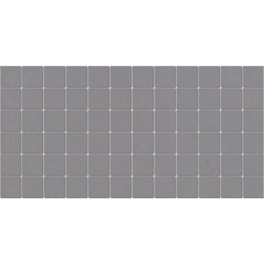 American Olean 12" x 24" Color Story Matte Ceramic 2" Square Mosaic