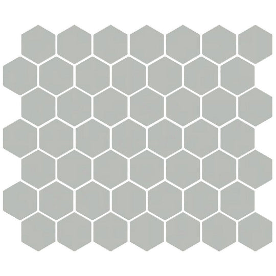 American Olean 10" x 12" Color Story Matte Ceramic 1.5" Hexagon Mosaic