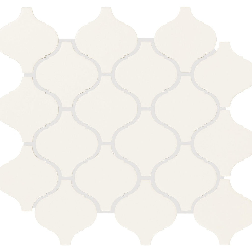 Daltile-Color-wheel-Retro-11-x-12-Matte-Ceramic-3-Arabesque-Mosaic-Matte-Arctic-White