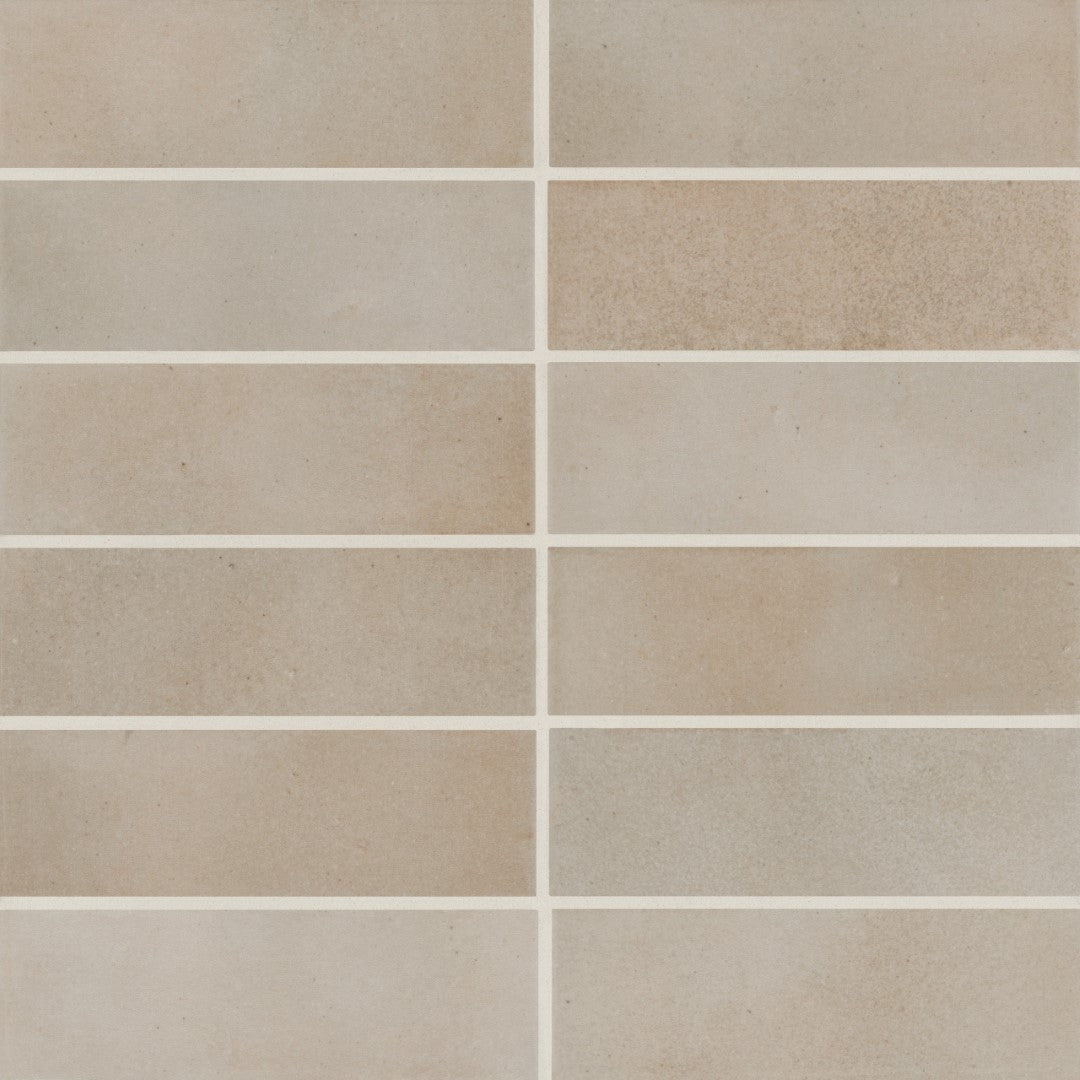 Bedrosians Celine 2" x 6" Matte Porcelain Field Tile