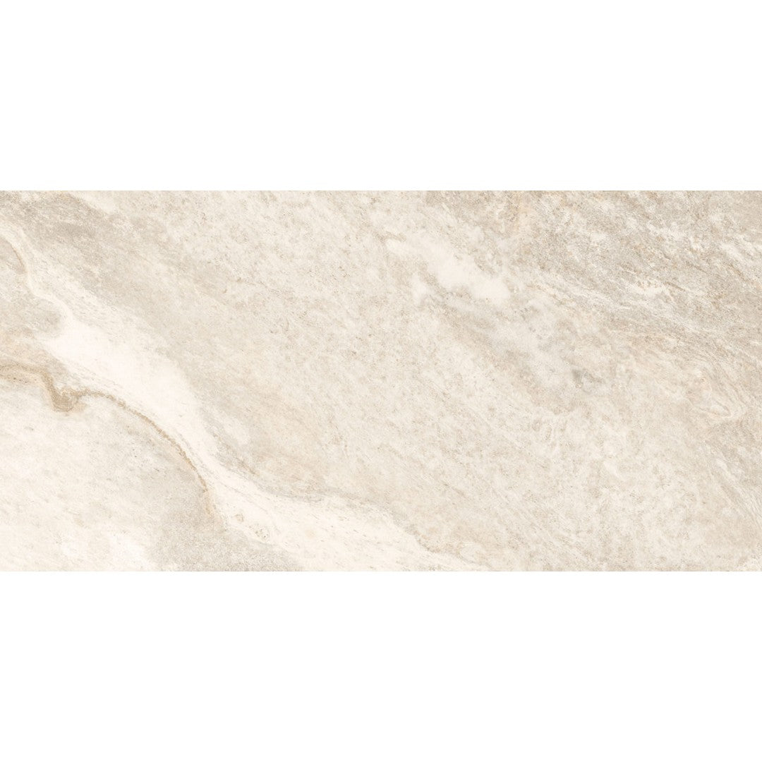 Happy Floors 12" x 24" Waves Rectified Natural Porcelain Tile
