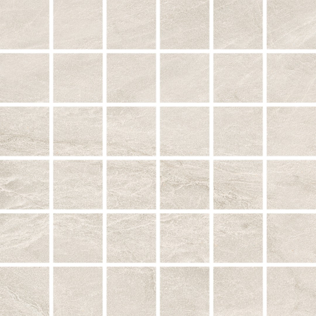 Happy Floors 12" x 12" Capraia Natural Porcelain Mosaic