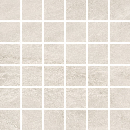 Happy Floors 12" x 12" Capraia Natural Porcelain Mosaic