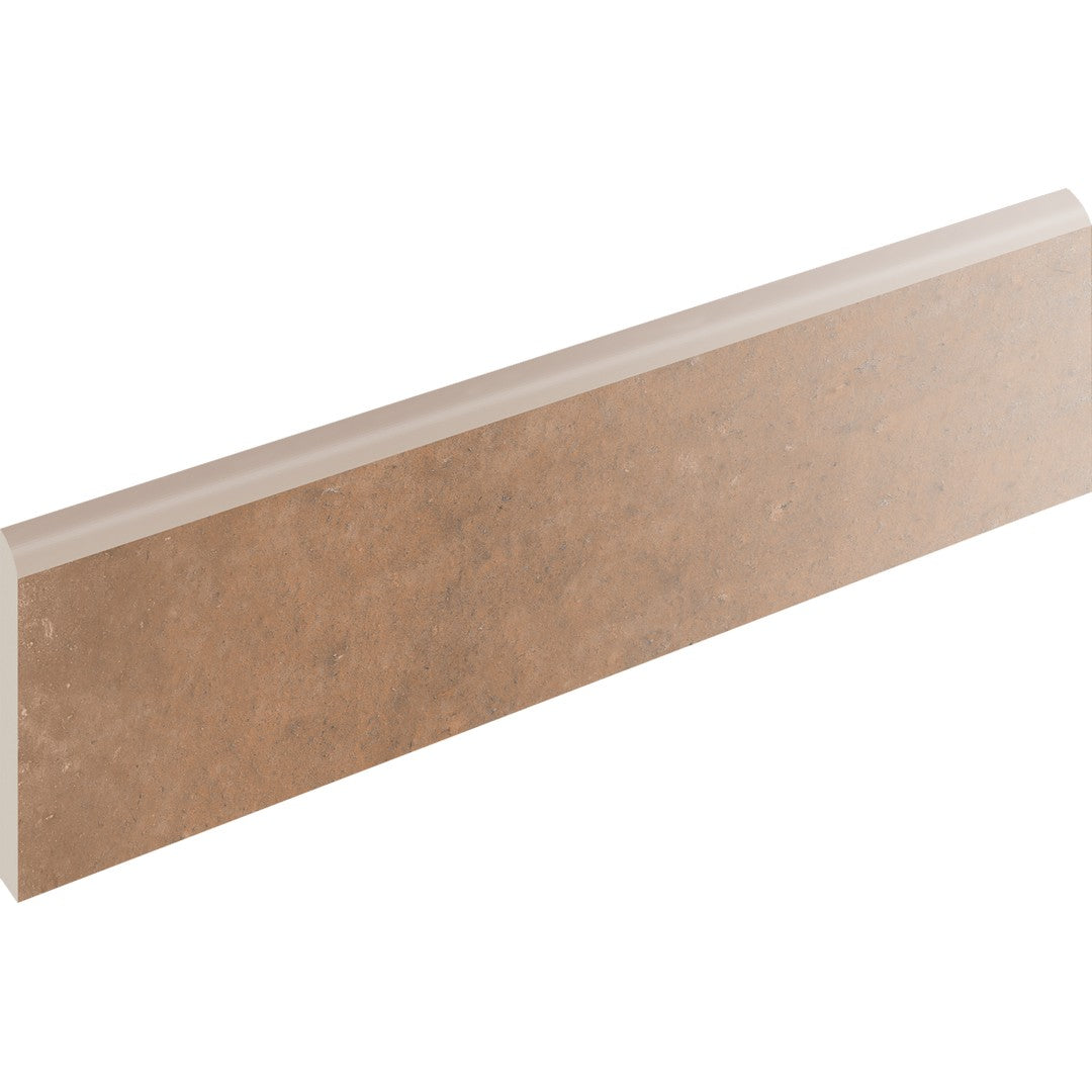 Happy Floors 3" x 12" Tierra Natural Porcelain Bullnose