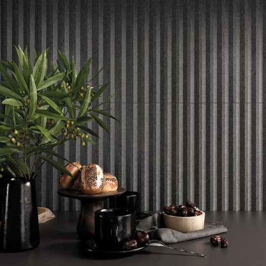 WOW-3-x-12-Stripes-Stone-Matte-Ceramic-Tile-Graphite