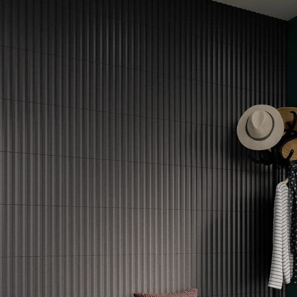 WOW-3-x-12-Stripes-Transition-Stone-Matte-Ceramic-Tile-Graphite