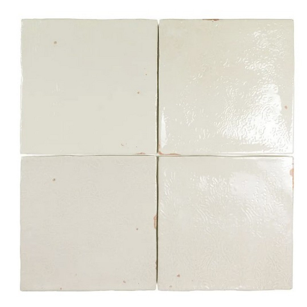 WOW 5" x 5" Mestizaje Zellige Décor Glossy Ceramic Tile