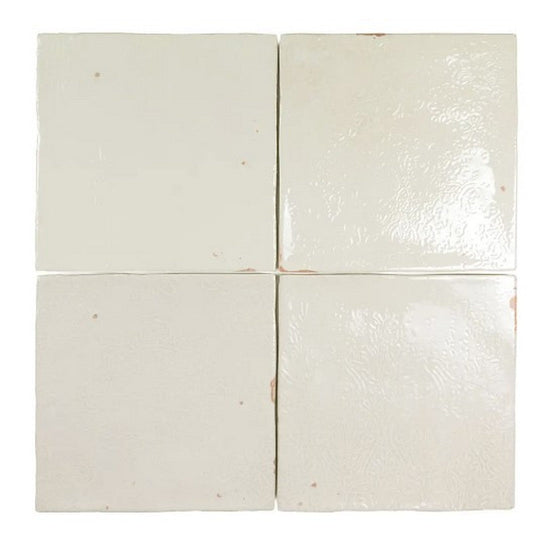 WOW 5" x 5" Mestizaje Zellige Décor Glossy Ceramic Tile