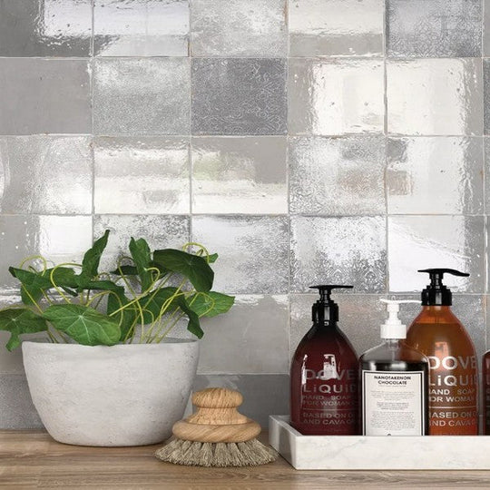 WOW-5-x-5-Mestizaje-Zellige-Décor-Glossy-Ceramic-Tile-Grey