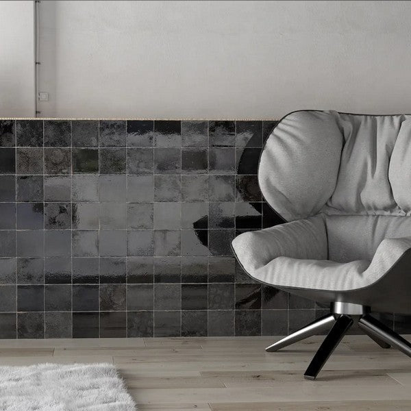 WOW-5-x-5-Mestizaje-Zellige-Décor-Glossy-Ceramic-Tile-Graphite