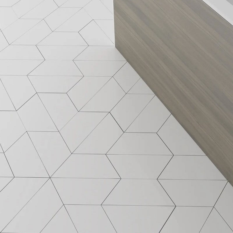 WOW-4-x-9-Floor-Matte-Porcelain-Trapezium-Tile-Ice-White