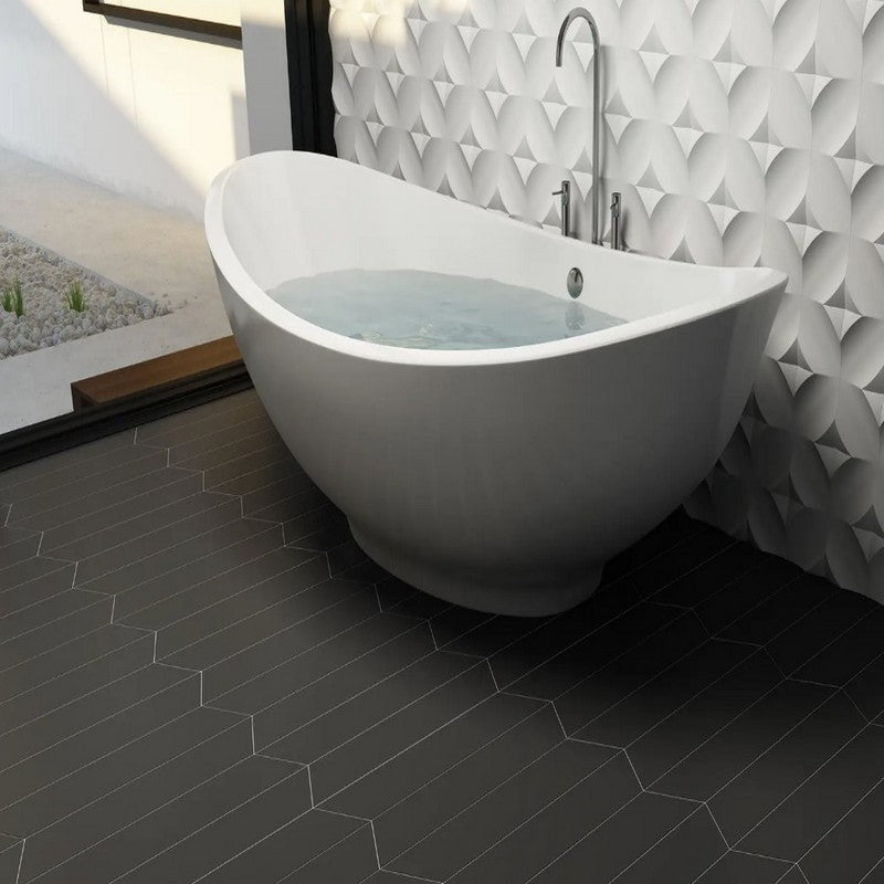 WOW-4-x-20.5-Floor-Matte-Porcelain-Chevron-Tile-Graphite-A