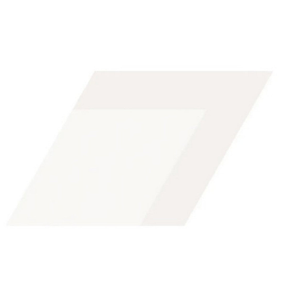 WOW 5.5" x 9.5" Flow Diamond Décor Matte Porcelain Tile