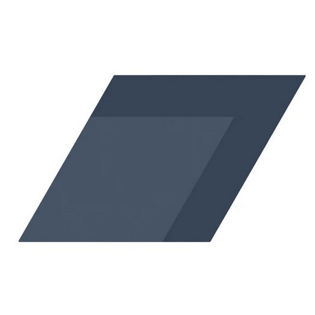 WOW 5.5" x 9.5" Flow Diamond Décor Matte Porcelain Tile