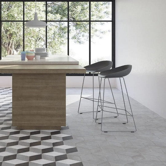 WOW-5.5-x-9.5-Mud-Diamond-Matte-Porcelain-Tile-Grey