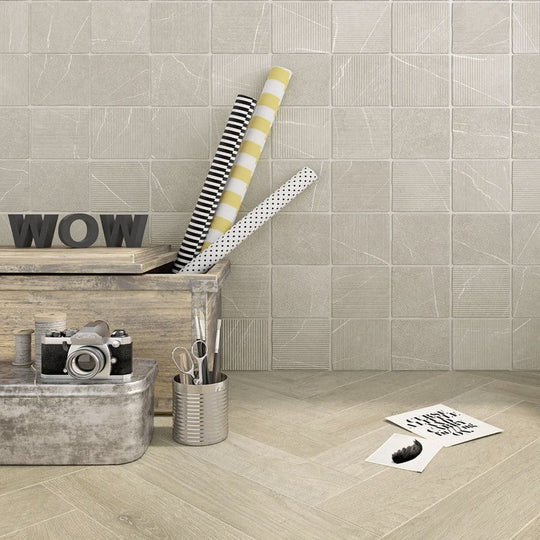 WOW-4.7-x-4.7-Gea-Carved-Matte-Porcelain-Tile-Linen