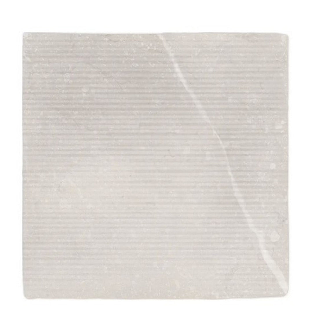 WOW 4.7" x 4.7" Gea Carved Matte Porcelain Tile
