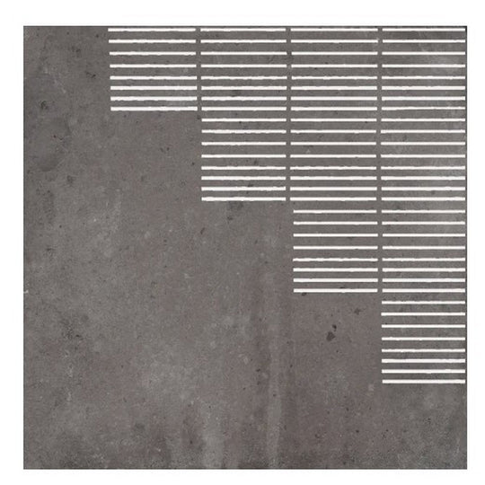 WOW 7" x 7" Mestizaje Chateau Lines Matte Porcelain Tile