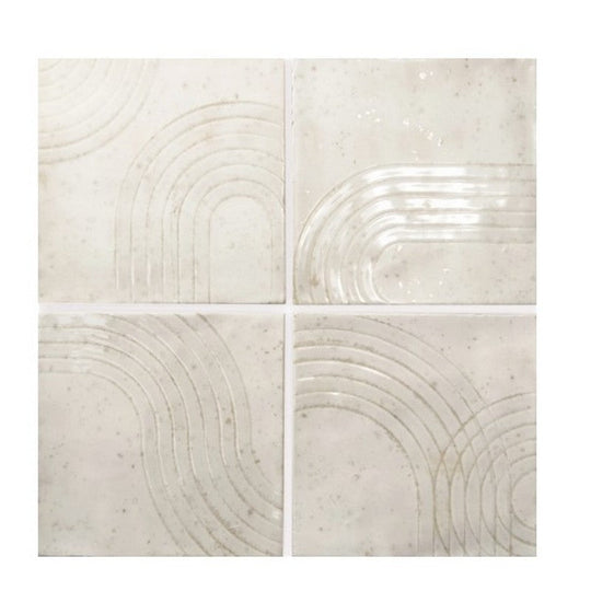 WOW 5" x 5" Enso Wabi Matte Porcelain Tile