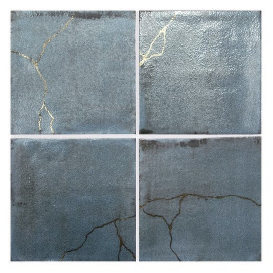WOW 5" x 5" Enso Kintsugi Matte Porcelain Tile