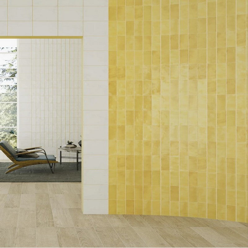 WOW-2-x-6-Bejmat-Glossy-Porcelain-Tile-Lemonade