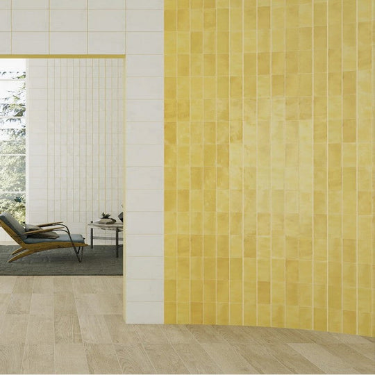 WOW-2-x-6-Bejmat-Glossy-Porcelain-Tile-Lemonade