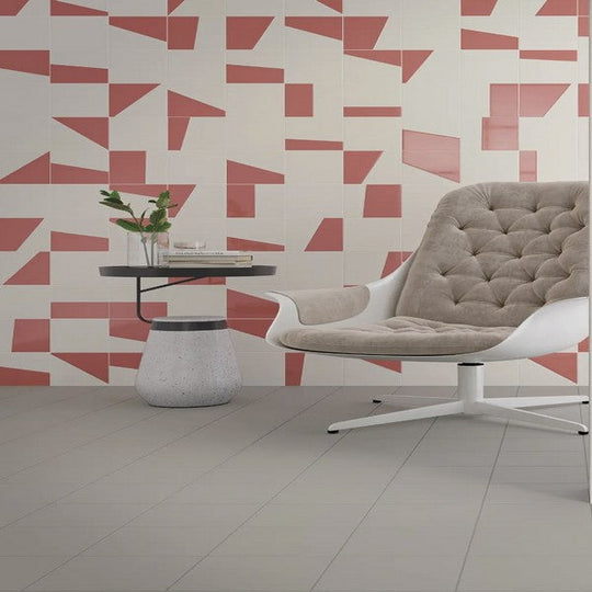 WOW-6-x-6-Duo-Glossy,-Matte-Porcelain-Tile-Coral