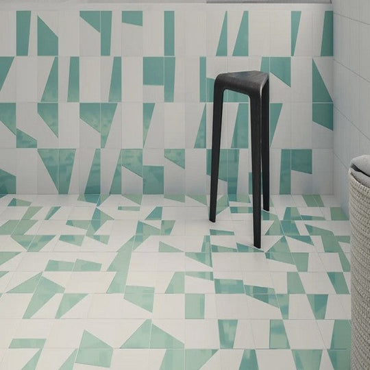 WOW-6-x-6-Duo-Glossy,-Matte-Porcelain-Tile-Turques