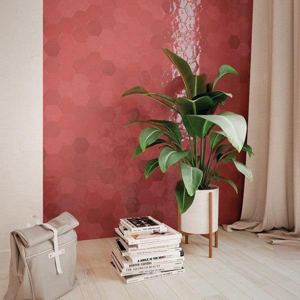 WOW-4-x-5-Zellige-Glossy-Ceramic-Hexagon-Tile-Wine