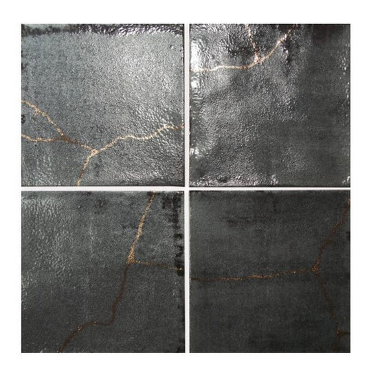 WOW 5" x 5" Enso Kintsugi Matte Porcelain Tile