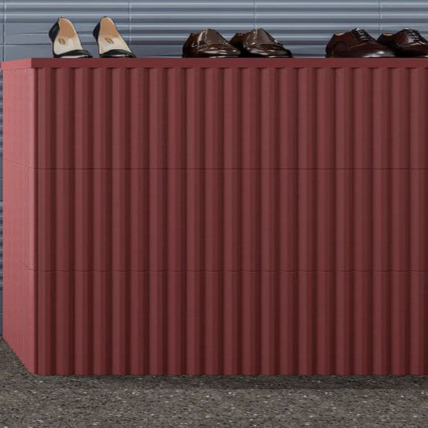 WOW-3-x-12-Stripes-Matte-Ceramic-Tile-Garnet